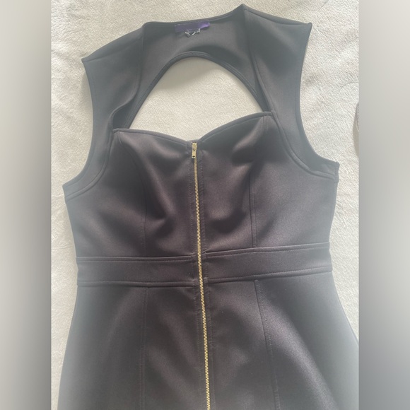 Forever Young Zip Up black Corset Mini Dress - Picture 6 of 8